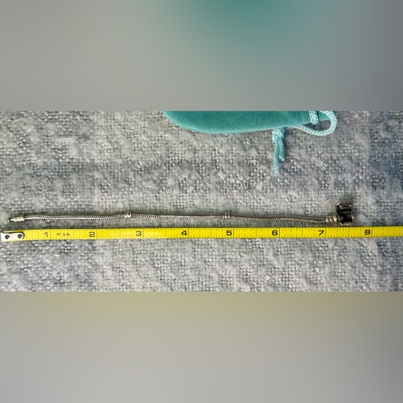 Authentic Pandora Moments Snake Chain Bracelet 7.5” - Picture 10 of 10